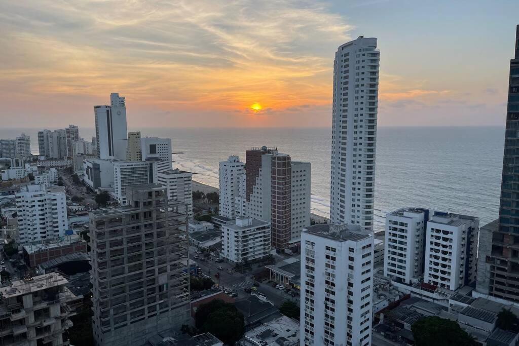 Infinitum Bocagrande-Piso 26-Apartamento Nuevo Cartagena Dış mekan fotoğraf