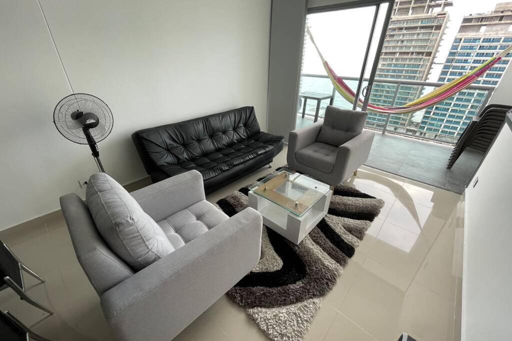 Infinitum Bocagrande-Piso 26-Apartamento Nuevo Cartagena Dış mekan fotoğraf